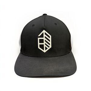 Jones Co. Athletic Utility Golf Mens Black Adjustable Snapback Hat Golf Cap